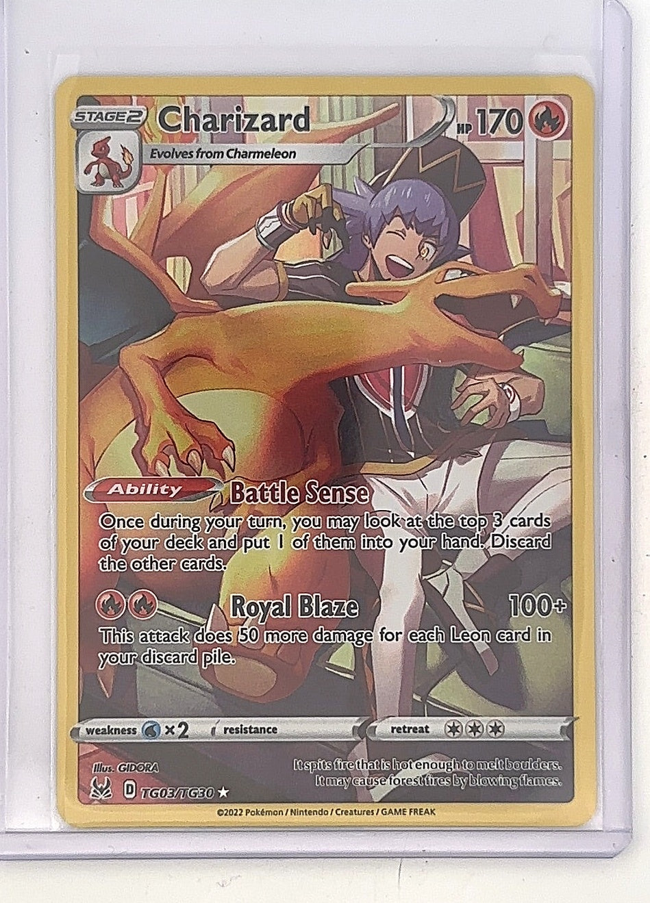 Charizard #TG03/TG30 — front