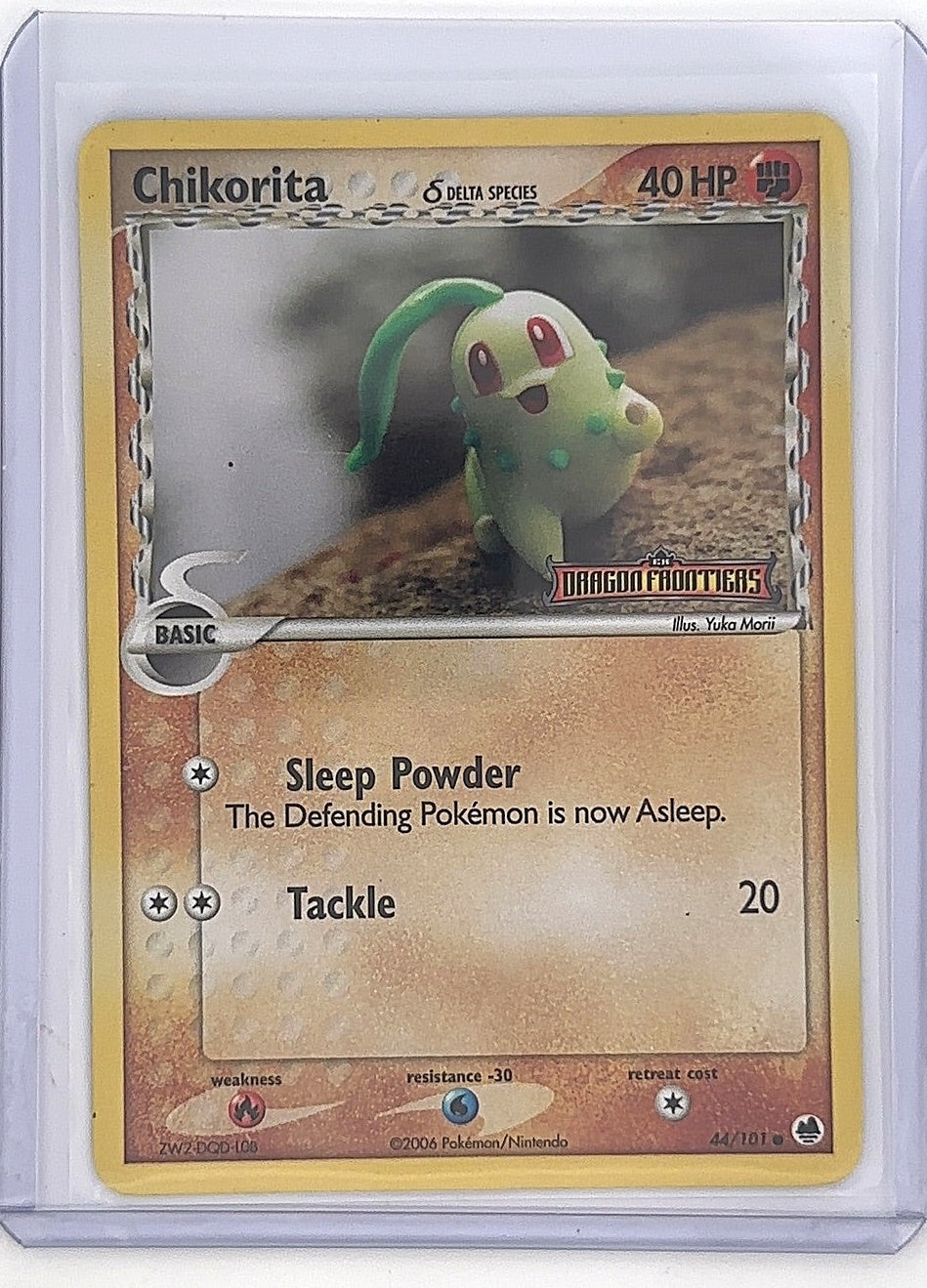 Chikorita (Delta Species) #44/101 — front
