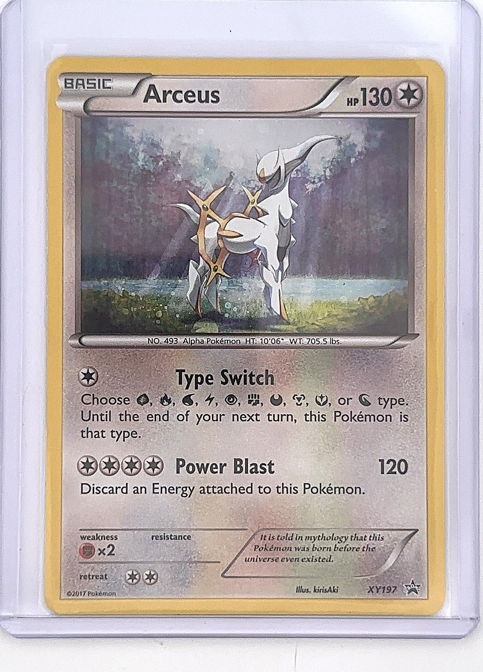 Arceus - XY197 #XY197 — front