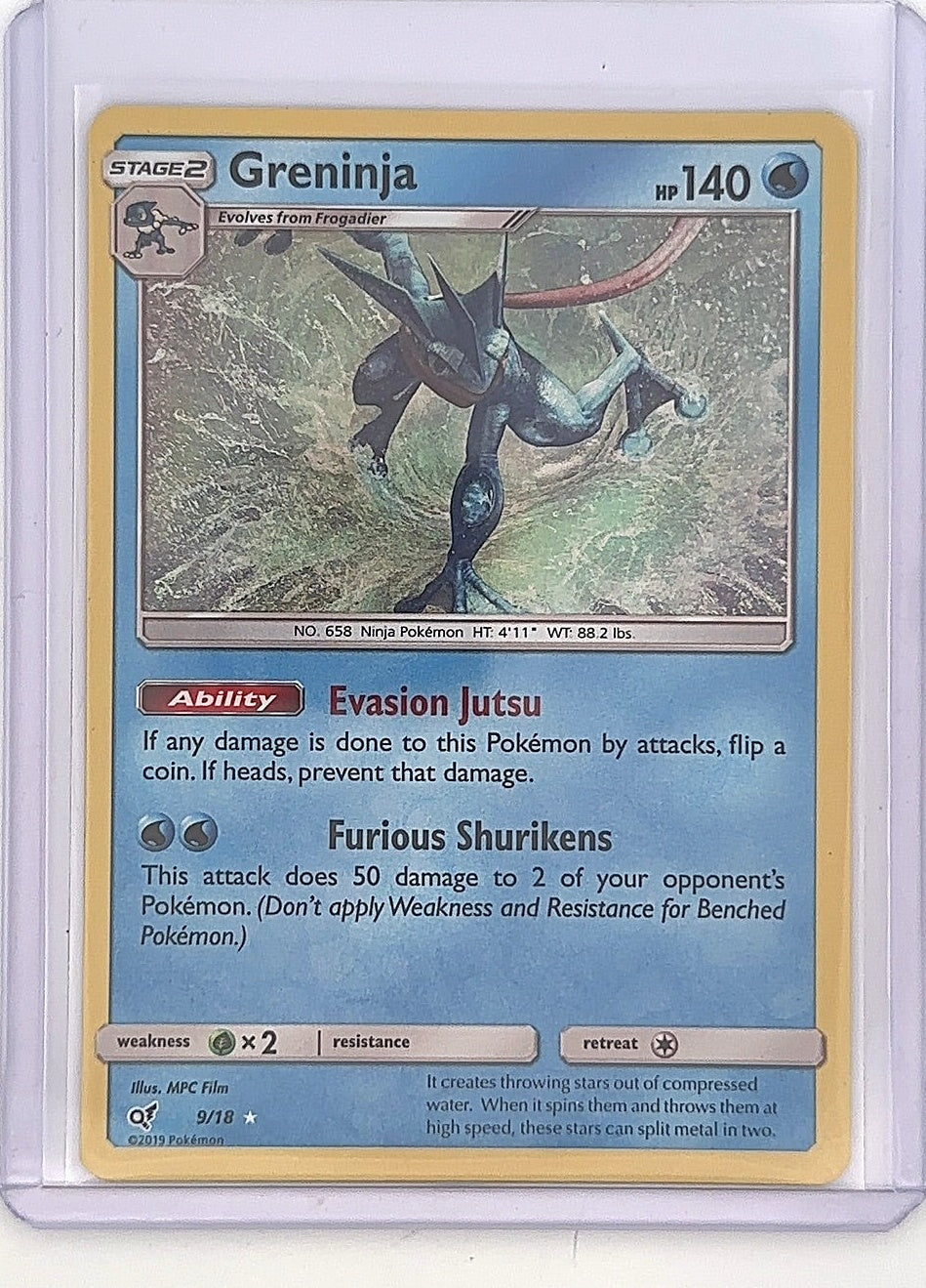 Greninja #9/18 — front