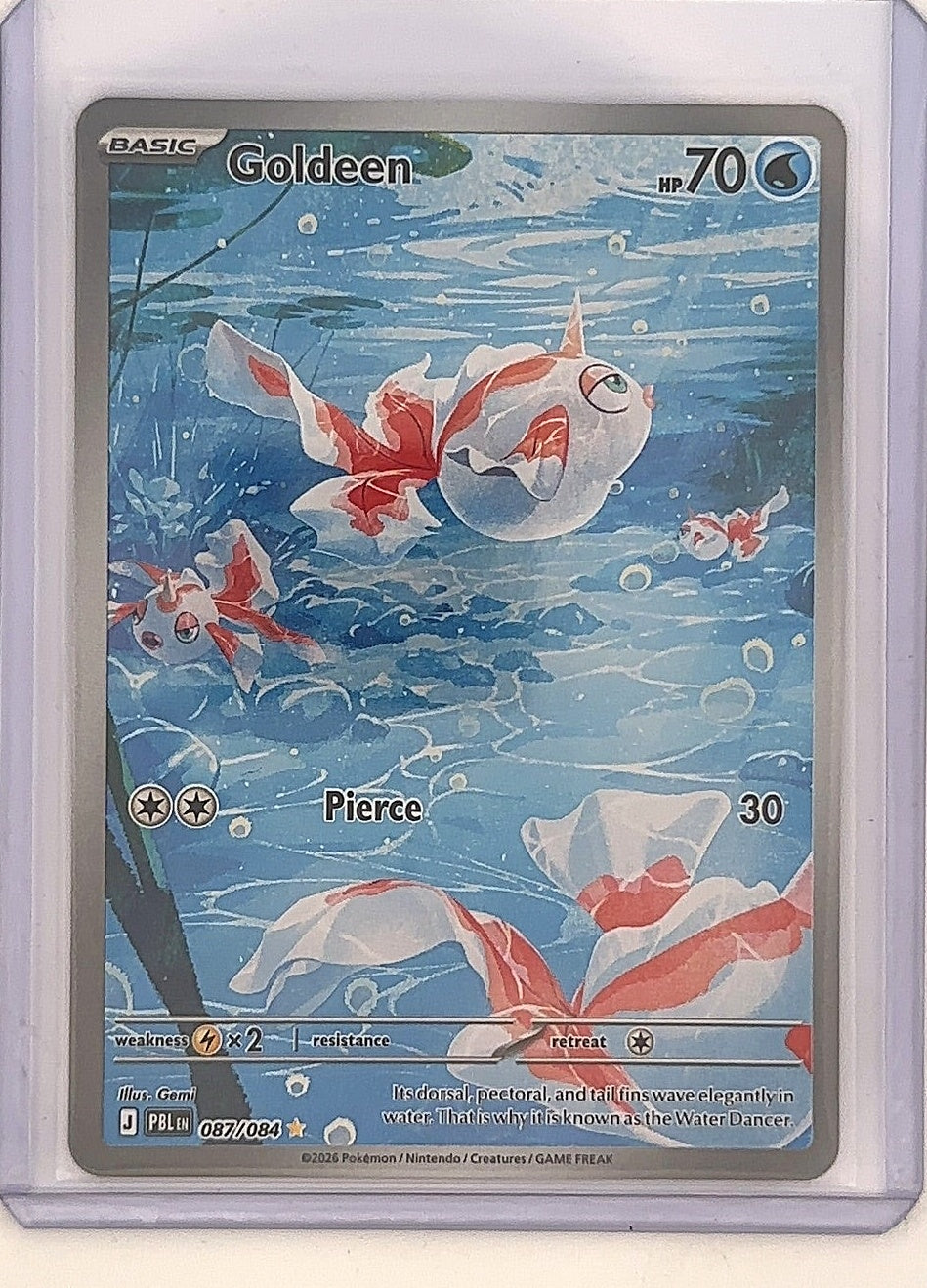 Goldeen - 087/084 #087/084 — front