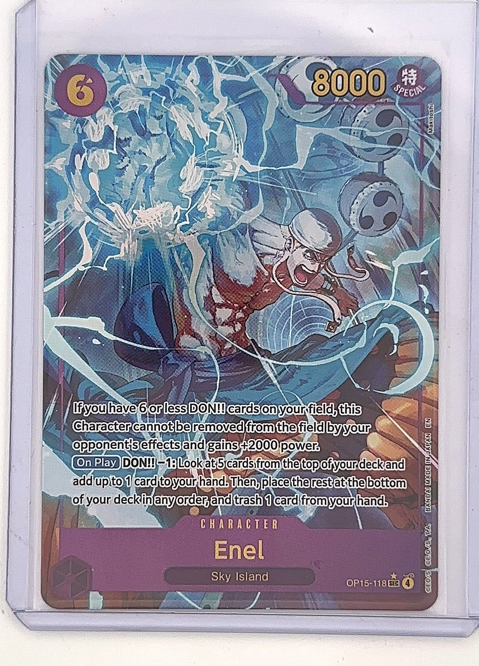 Enel OP15-118 SEC — front