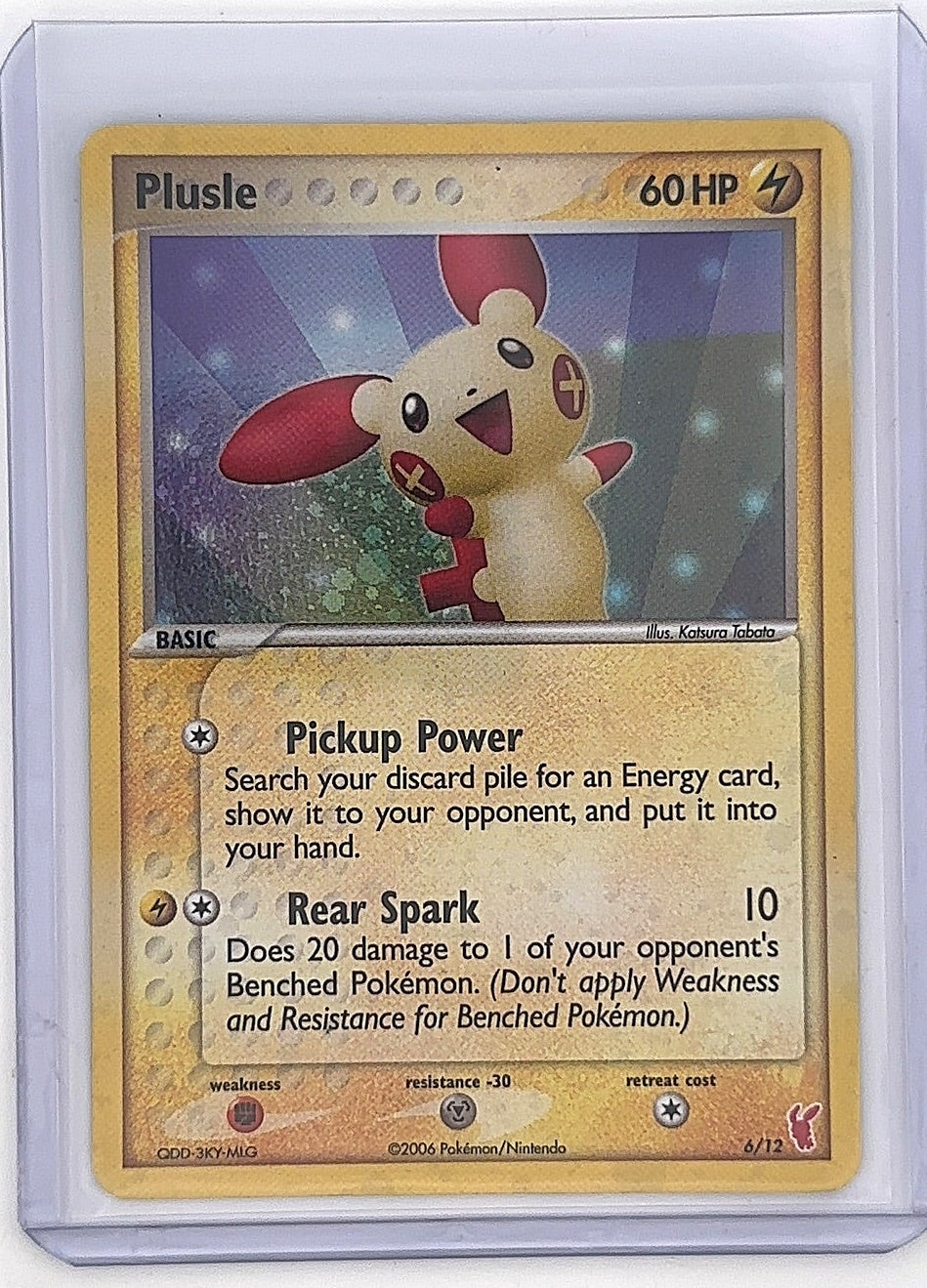 Plusle #6/12 — front