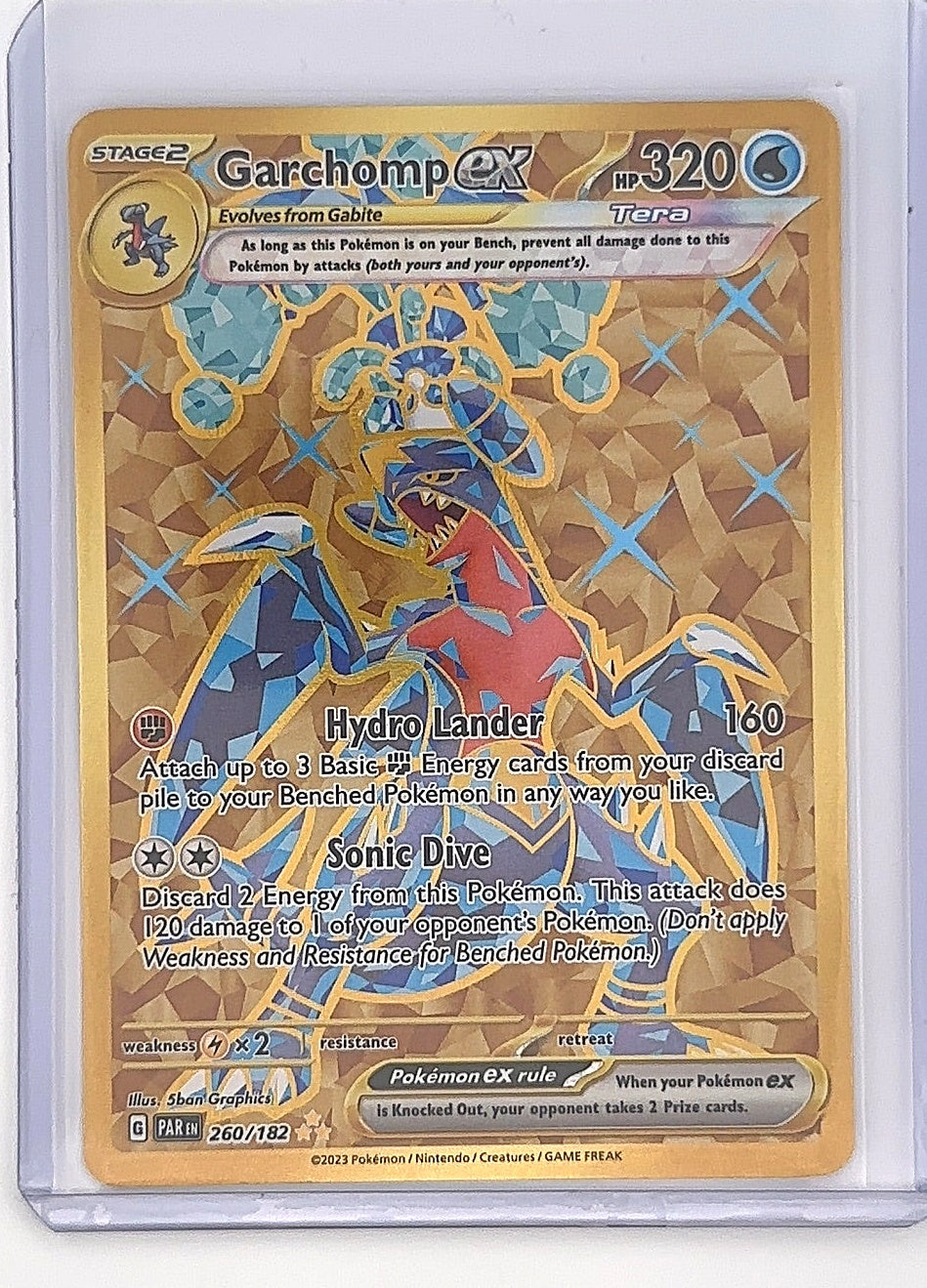 Garchomp ex - 260/182 #260/182 — front