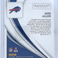 Josh Allen Immaculate #3 37/99 — back