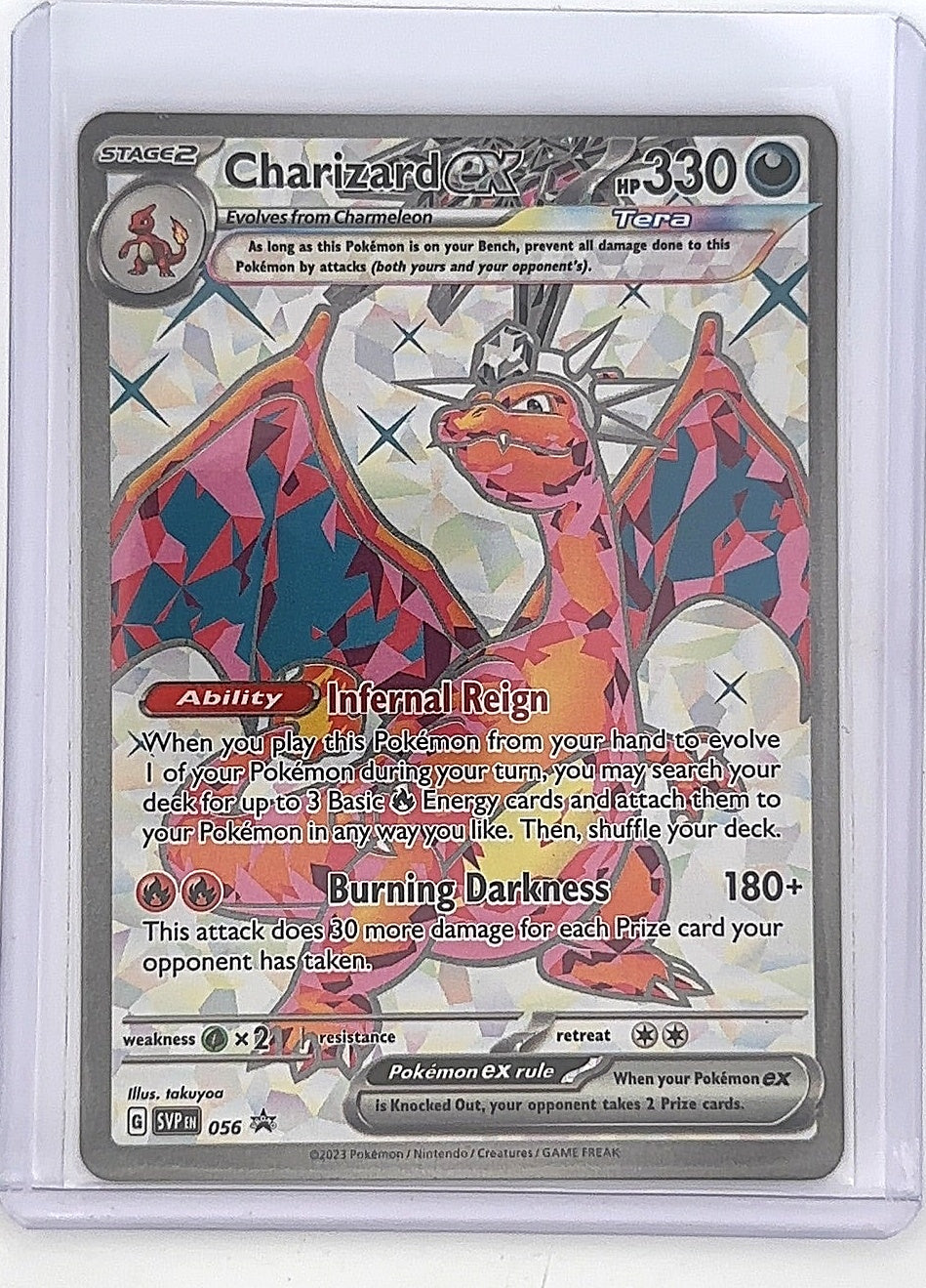 Charizard ex - 056 #056 — front
