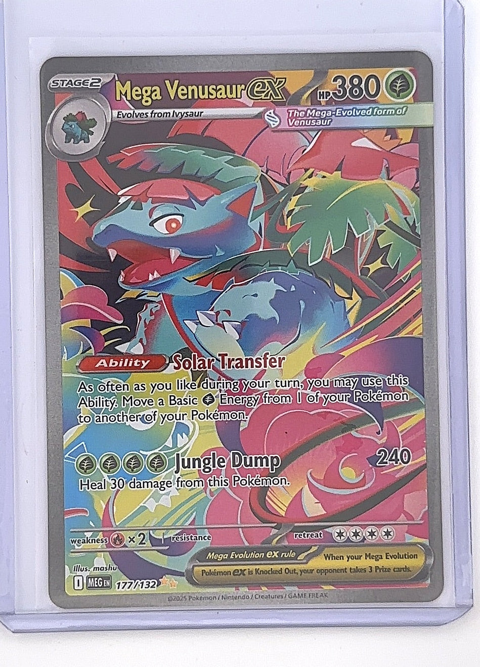 Mega Venusaur ex - 177/132 #177/132 — front