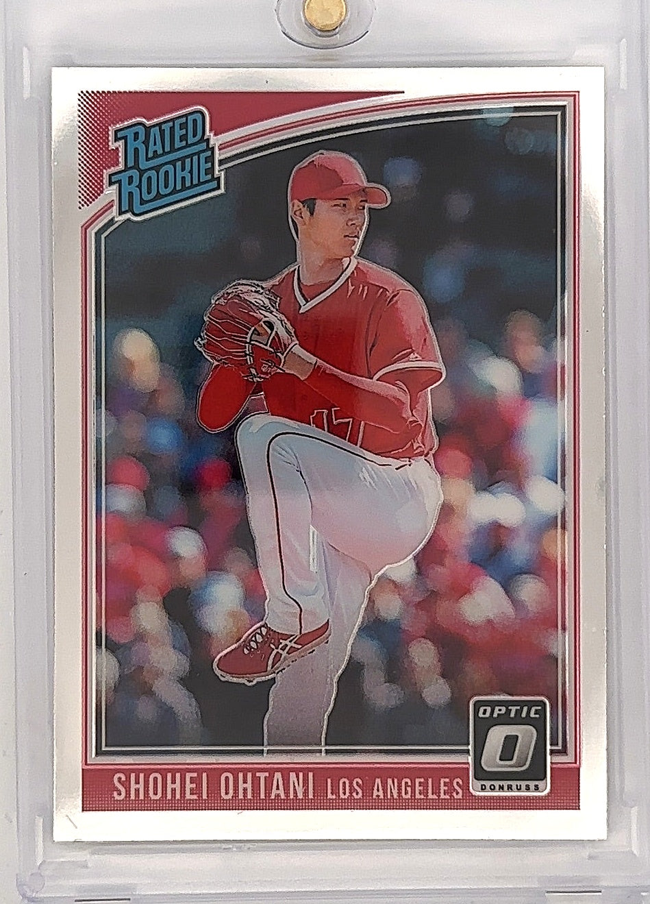 2018 Panini Donruss Optic Shohei Ohtani #176 — front