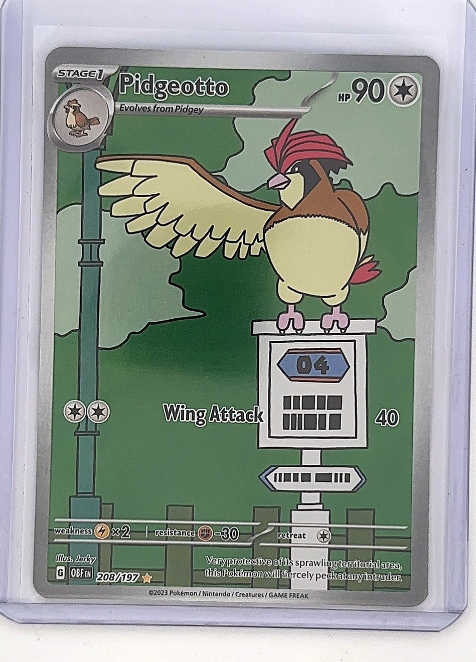 Pidgeotto - 208/197 #208/197 — front