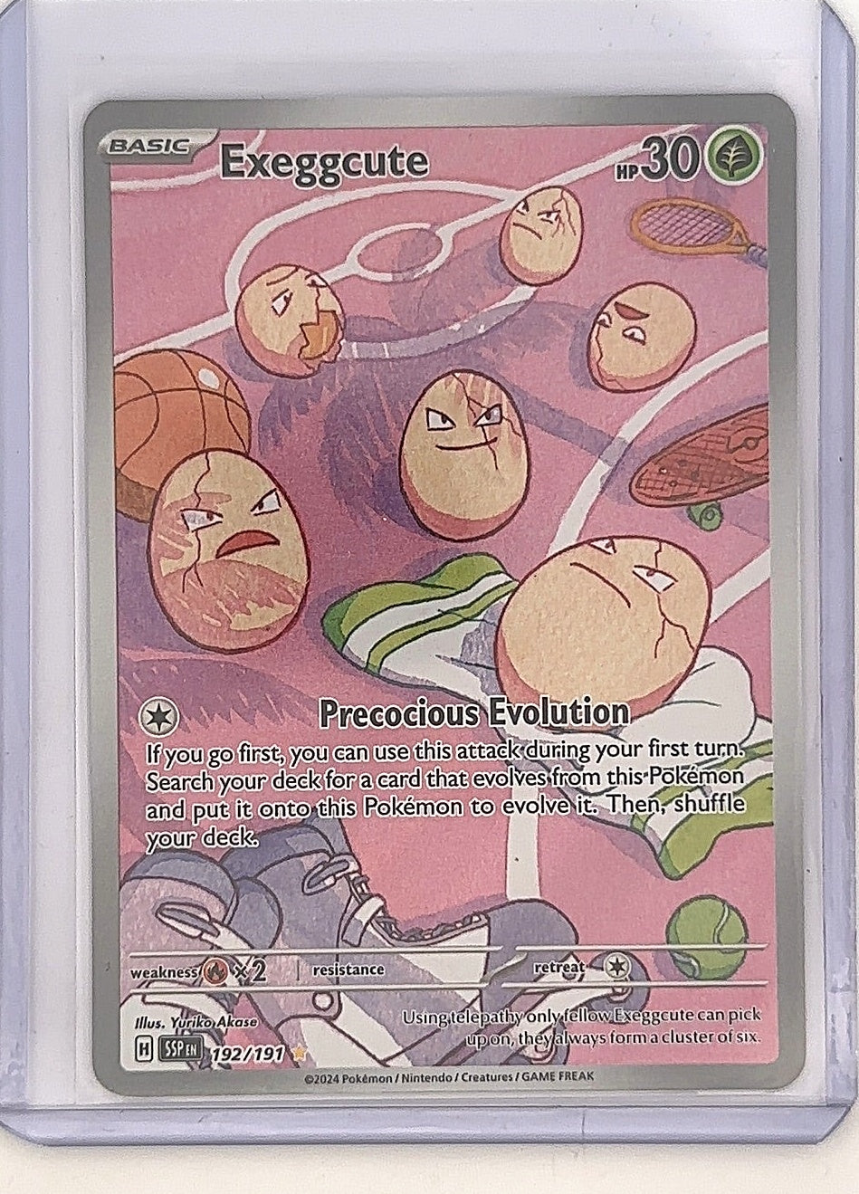 Exeggcute - 192/191 #192/191 — front