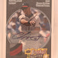 2008 Baseball Heroes Chipper Jones Game Used Patch Auto /15 — front
