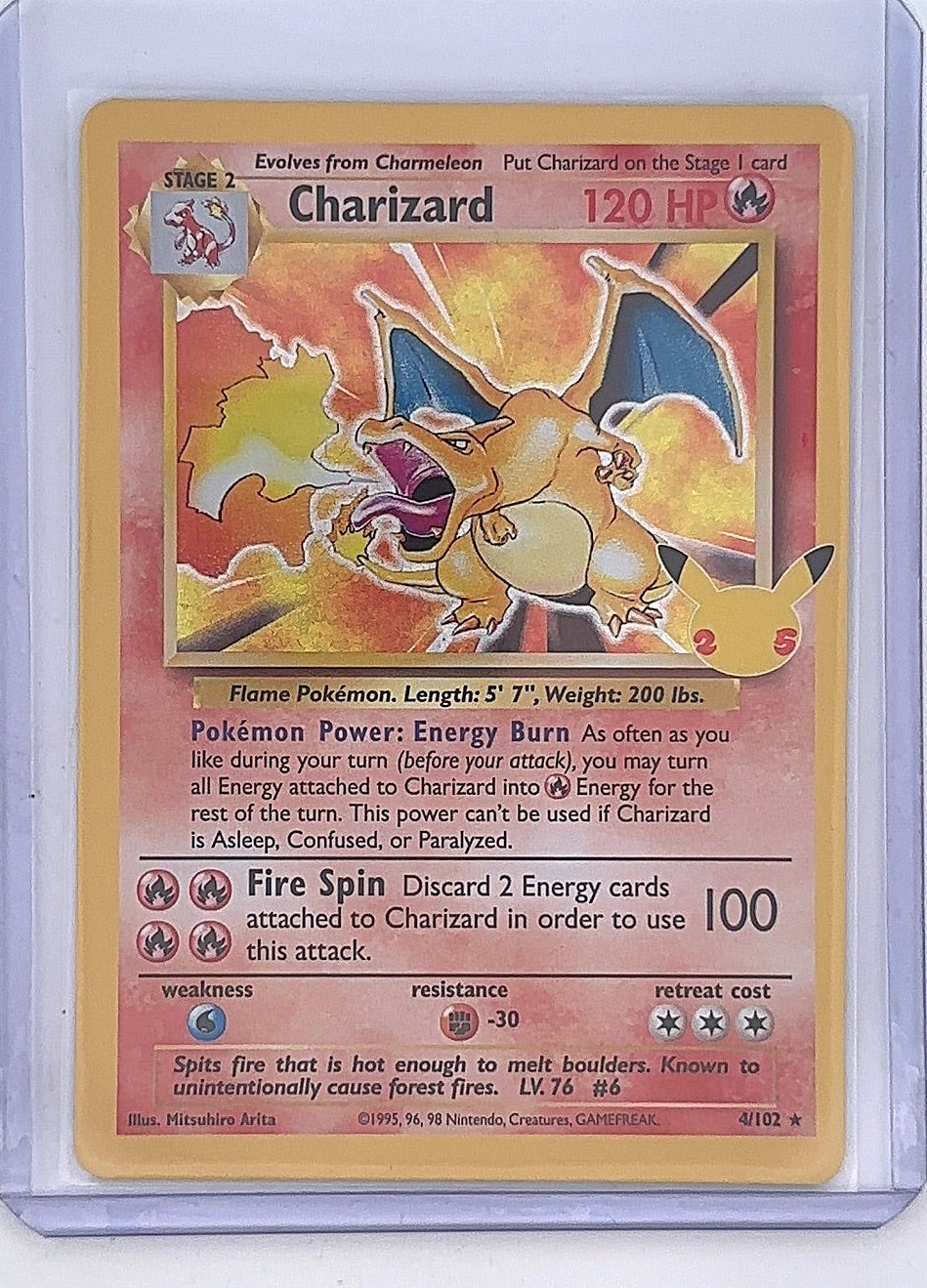 Charizard #4/102 — front