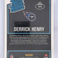Derrick Henry Optic Rated Rookie #165 — back