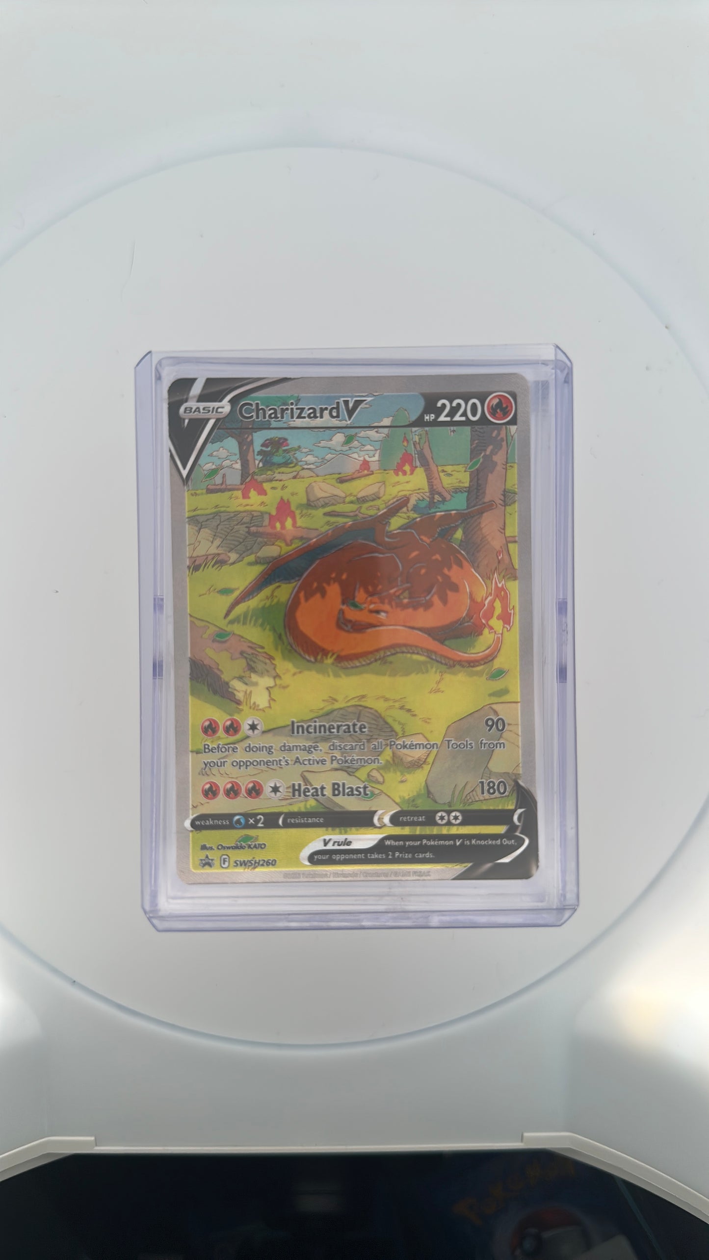Charizard V - SWSH260 SWSH: Sword & Shield Promo Cards #SWSH260 — front