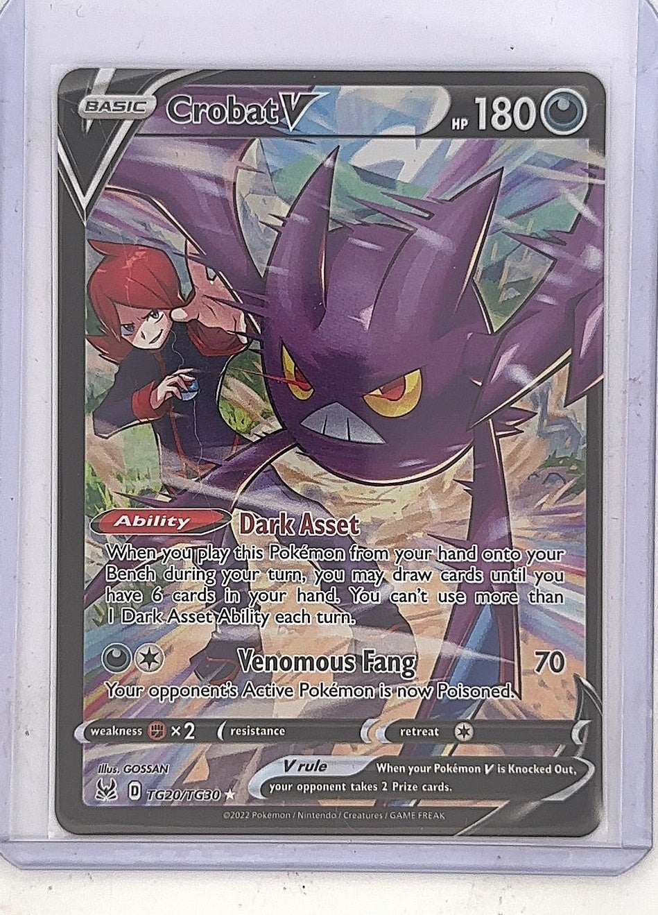 Crobat V #TG20/TG30 — front
