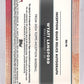 Wyatt Langford 2024 Topps Inception Quad Relics Auto /25 — back