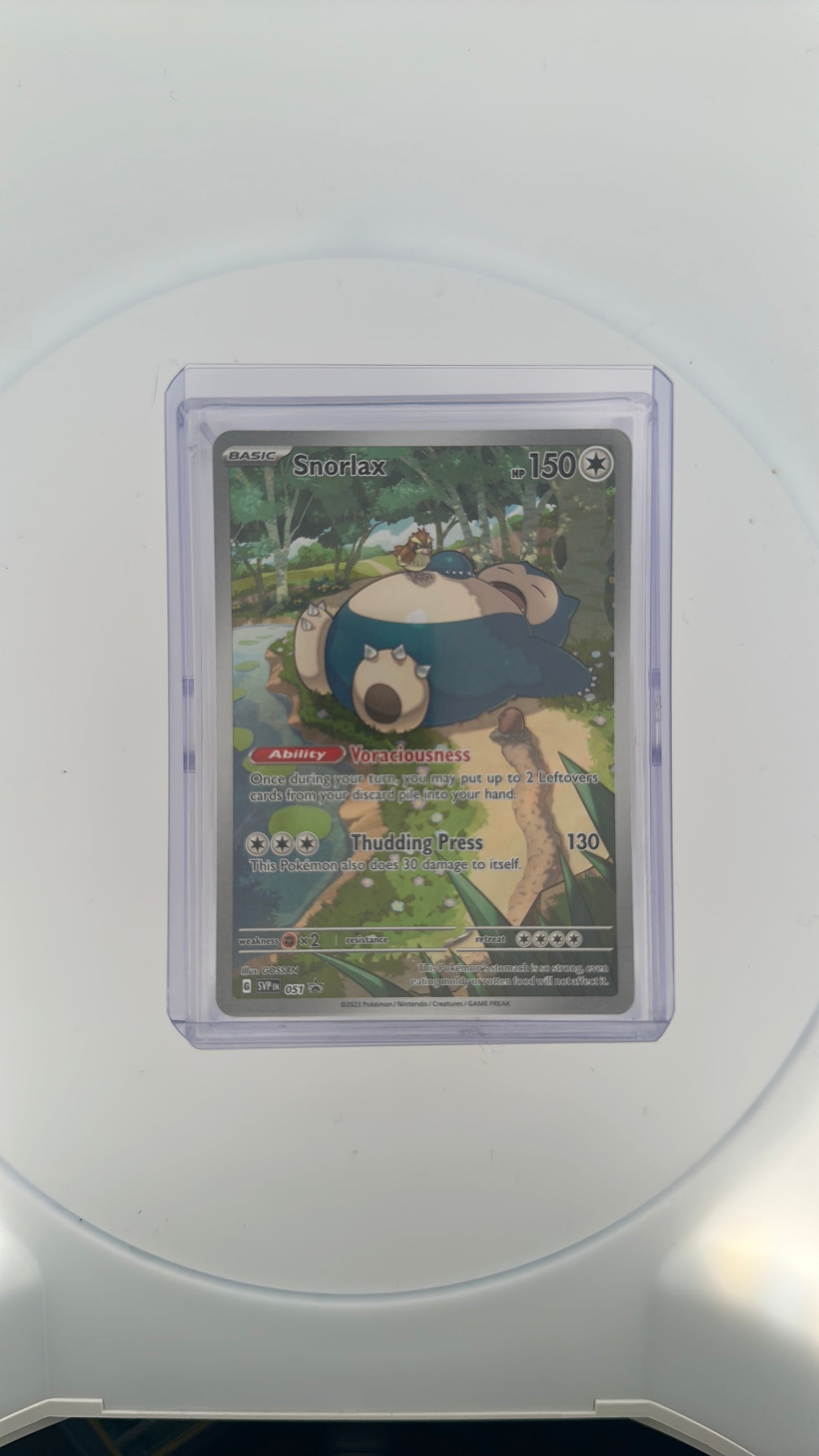 Snorlax - 051 SV: Scarlet & Violet Promo Cards #051 — front