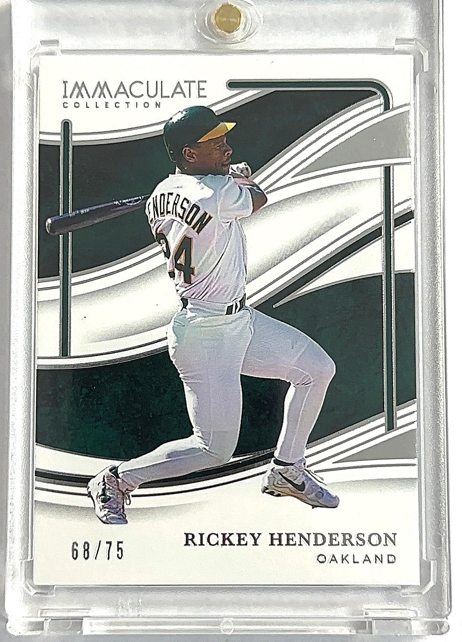 2026 Panini Immaculate Rickey Henderson [Green] #59 — front