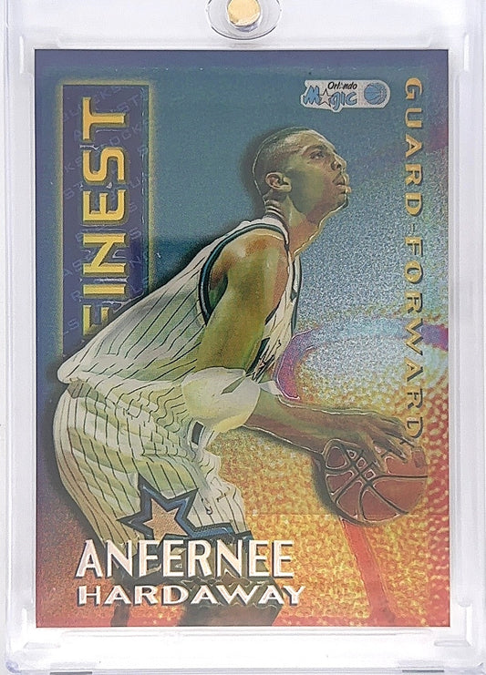 1995-96 Finest Mystery Anfernee Hardaway [Borderless Gold Refractor] #M3 — front