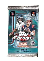 2025 Topps Chrome Football Value Pack