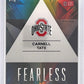 2024-25 Carnell Tate Panini Prizm NIL Fearless [White Sparkle] #F-3 — back