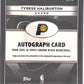 2025 Topps Chrome Black Autograph Tyrese Haliburton #AU-TH — back