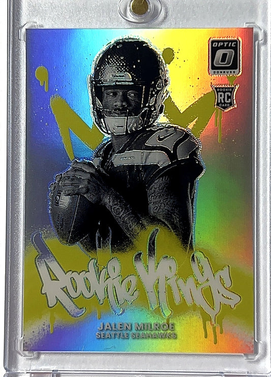 Jalen Milroe Optic Rookie Kings RC — front