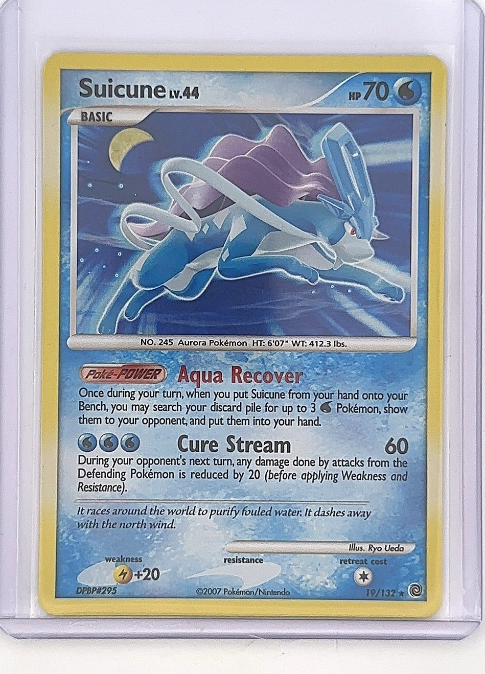 Suicune #19/132 — front