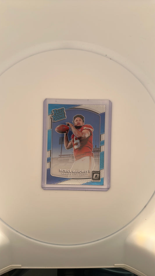 Patrick Mahomes II 2017 Optic Rated Rookie Donruss Optic — front