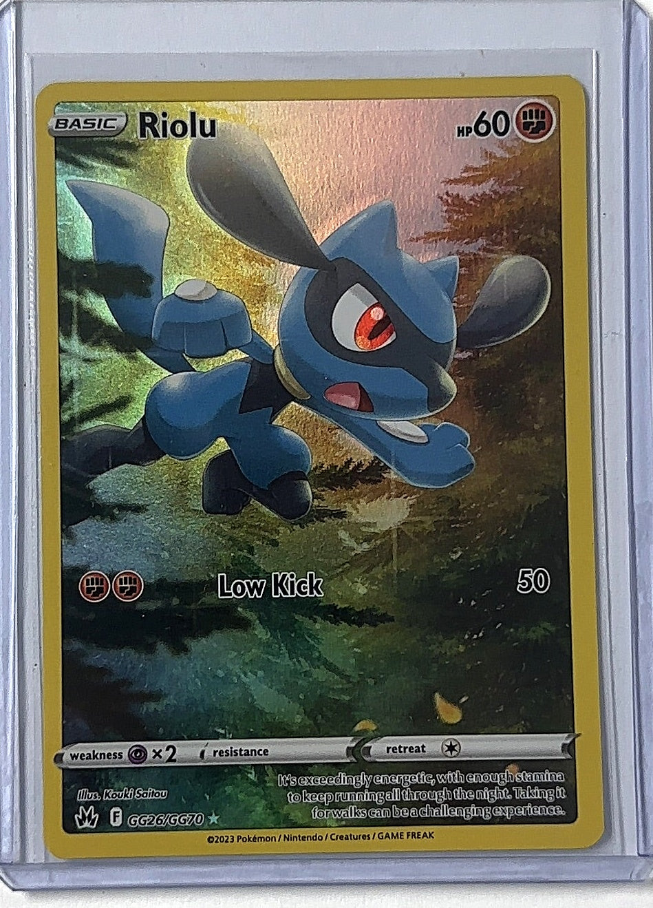 Riolu #GG26/GG70 — front