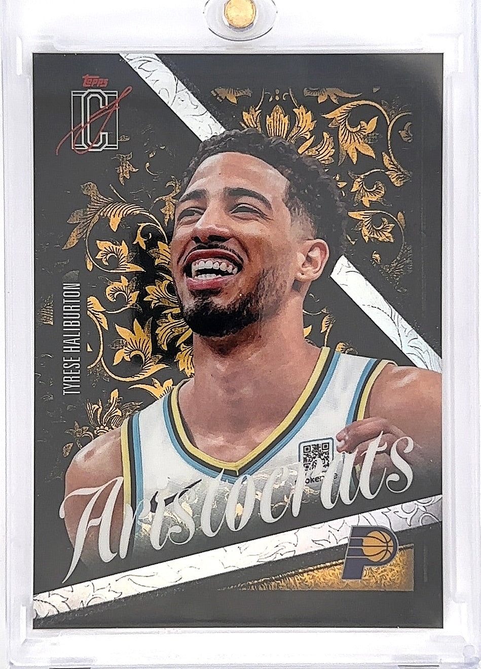 2025 Topps Signature Class Aristocrats Tyrese Haliburton #AR-15 — front