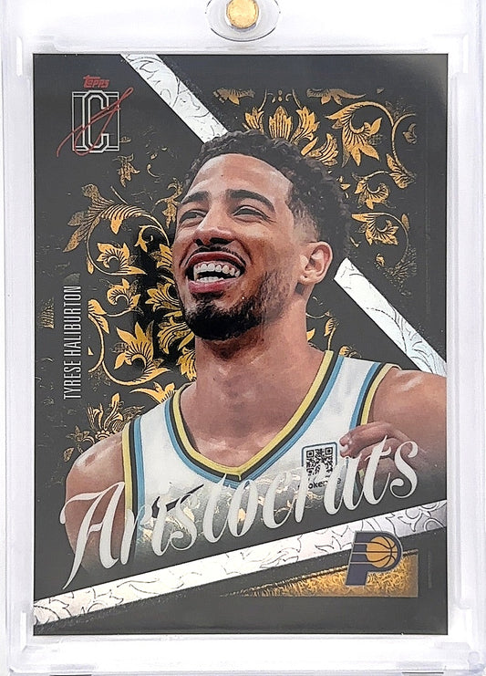 2025 Topps Signature Class Aristocrats Tyrese Haliburton #AR-15 — front
