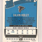 2018 Donruss Optic Calvin Ridley [Autograph Red] #161 — back