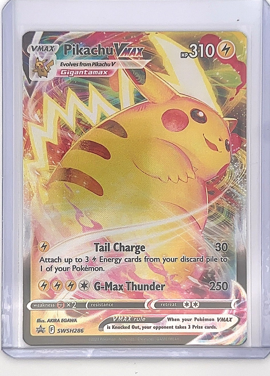 Pikachu VMAX - SWSH286 #SWSH286 — front