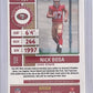 Nick Bosa 2019 Rookie Contender Optic Ticket Autograph 16/21 — back