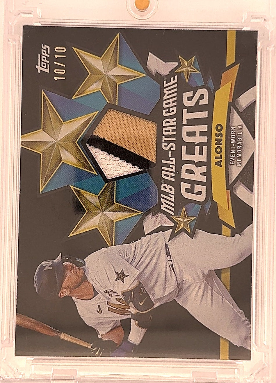 Alonso All-Star Game Greats Patch /10 — front