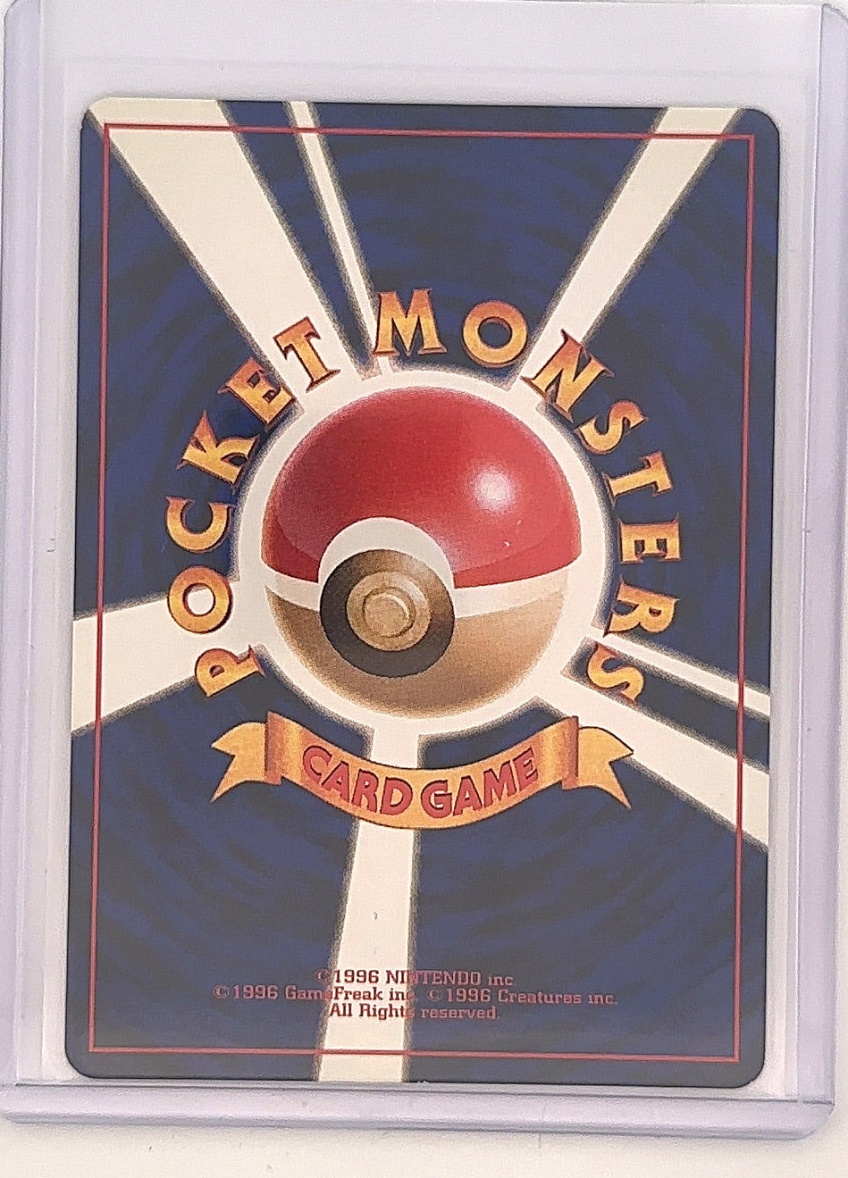 Rocket's Zapdos — back