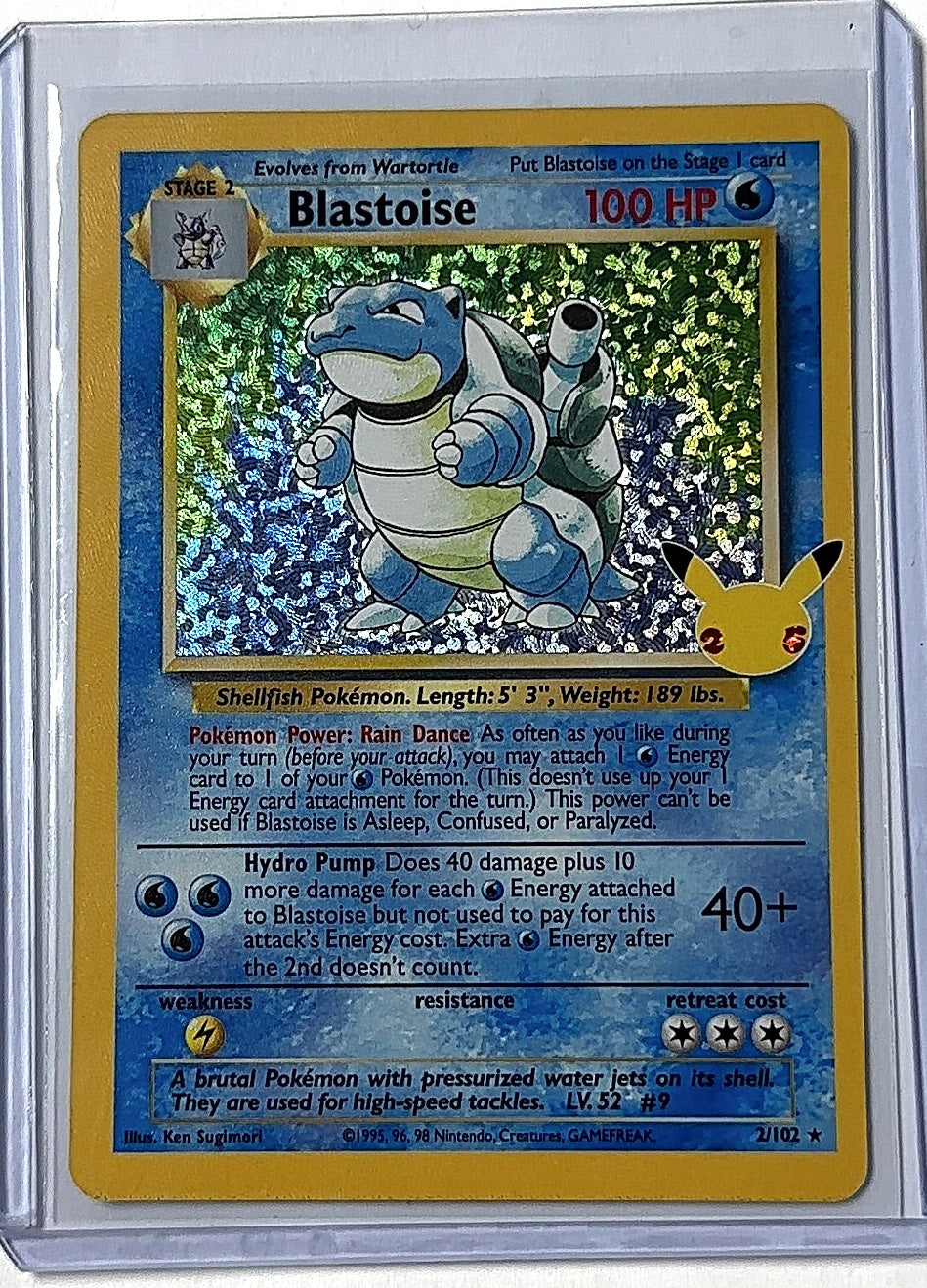 Blastoise #2/102 — front