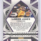 2024-25 Panini Obsidian LeBron James Electric Etched #39 — back