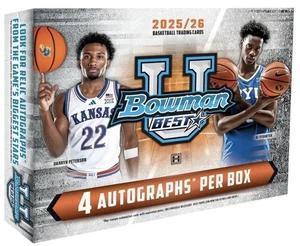 2025/26 Bowman University Best Basketball Hobby Box