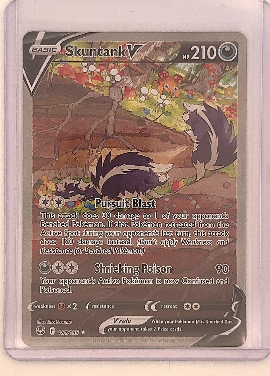 Skuntank V (Alternate Full Art) #181/195 — front