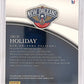 2016-17 Panini Immaculate Collection Premium Patch Autographs Jrue Holiday #PP-JHO /25 — back
