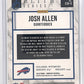 2018 Donruss The Elite Series Rookies Josh Allen #ESR-4 — back