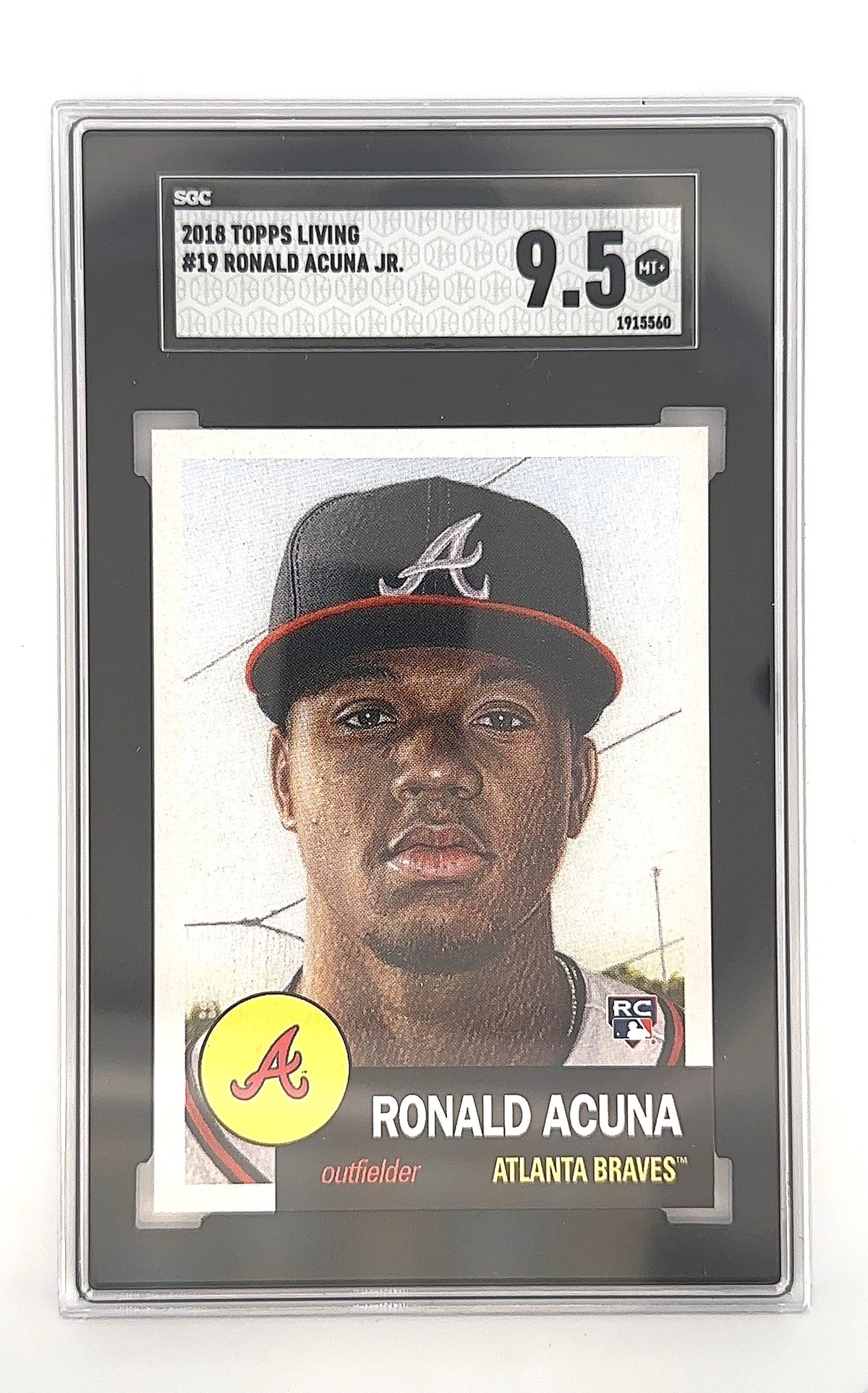 2018 Topps Living Ronald Acuna #19 SGC 9.5 — front