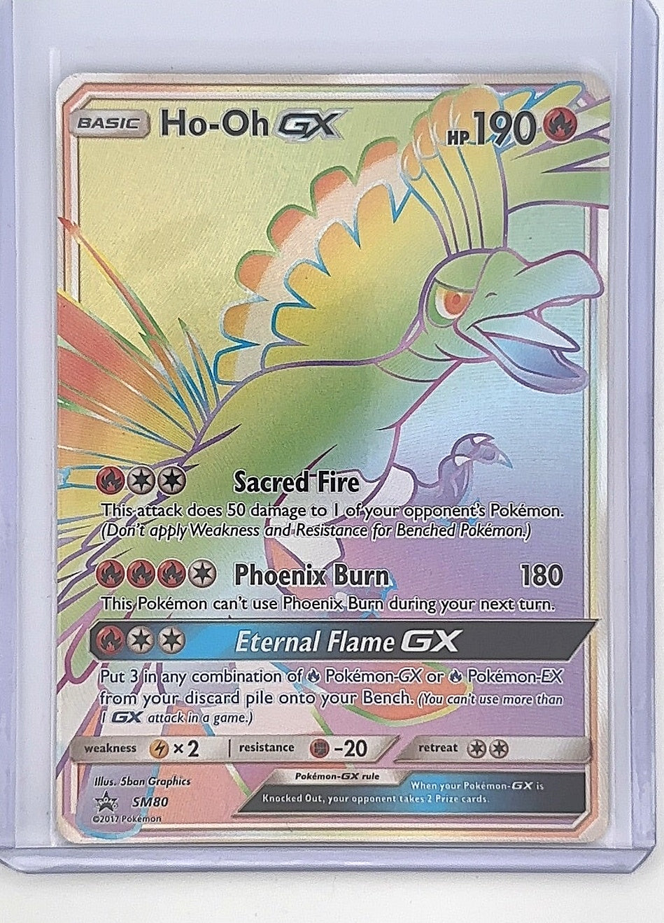 Ho-Oh GX - SM80 #SM80 — front