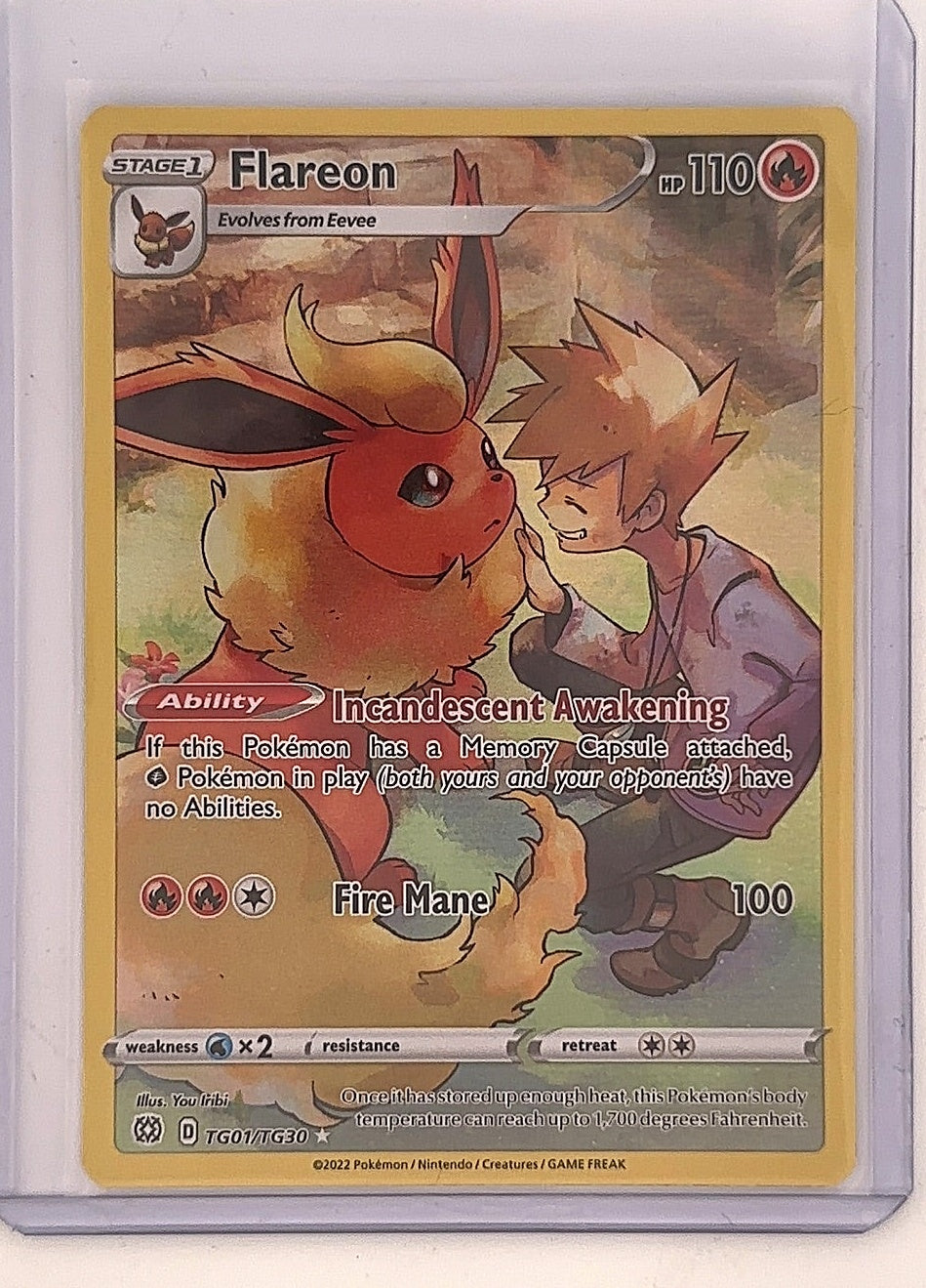 Flareon #TG01/TG30 — front