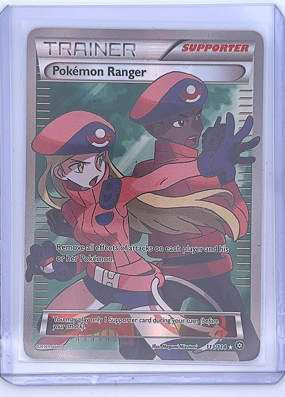 Pokemon Ranger (Full Art) #113/114 — front