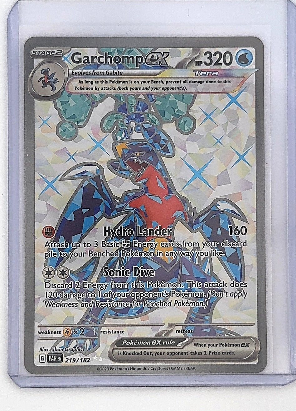 Garchomp ex - 219/182 #219/182 — front