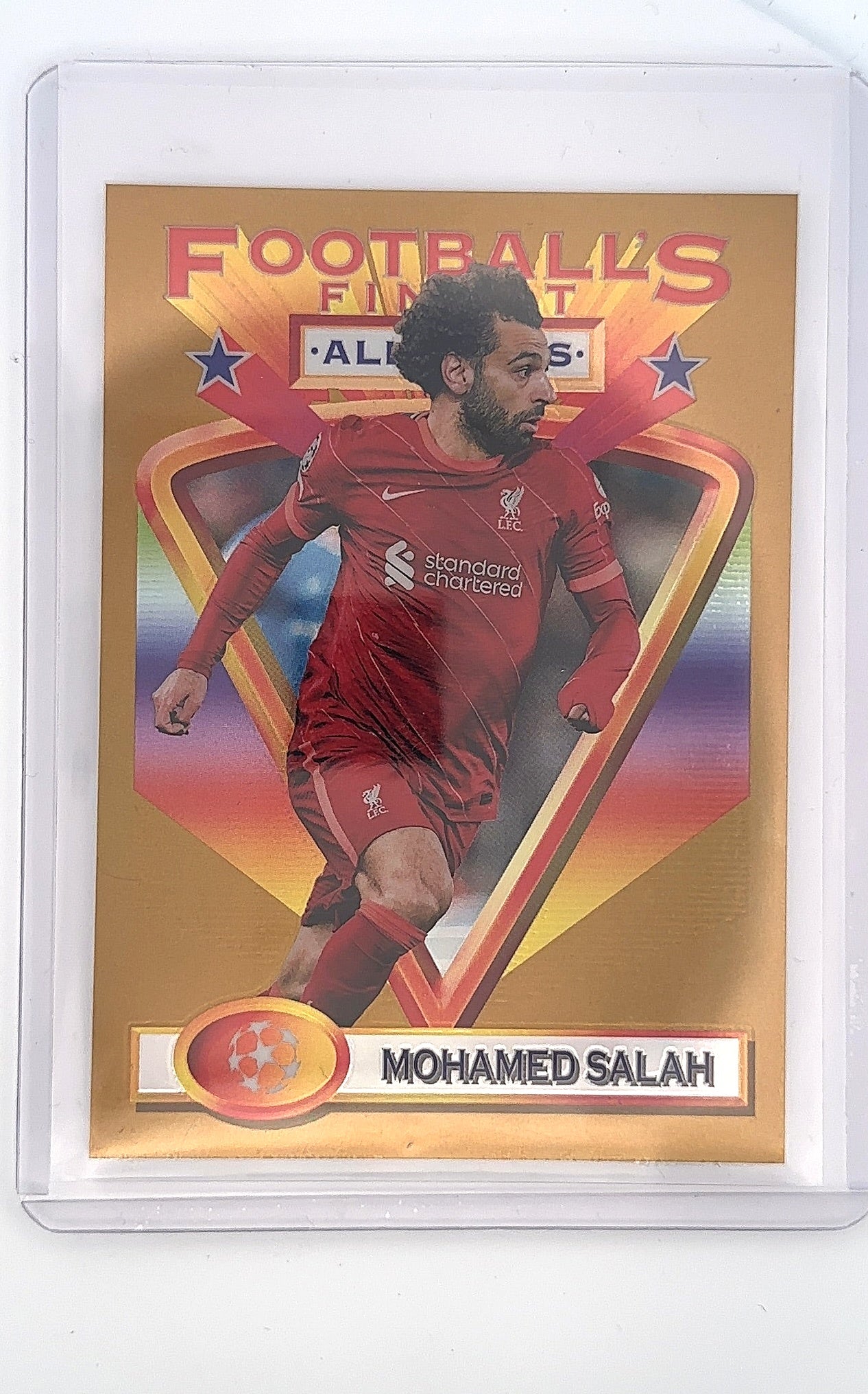 Mohamed Salah Footballs Finest 150 /50 — front