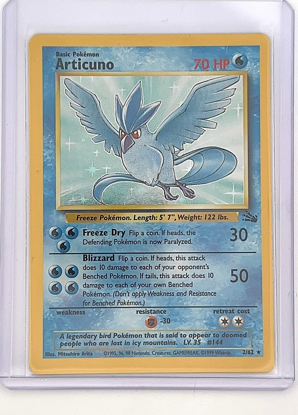 Articuno (2) #02/62 — front